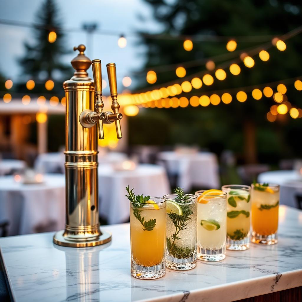 The Best Mocktails on Tap for Events (Weddings, Conferences & Pop-Ups)