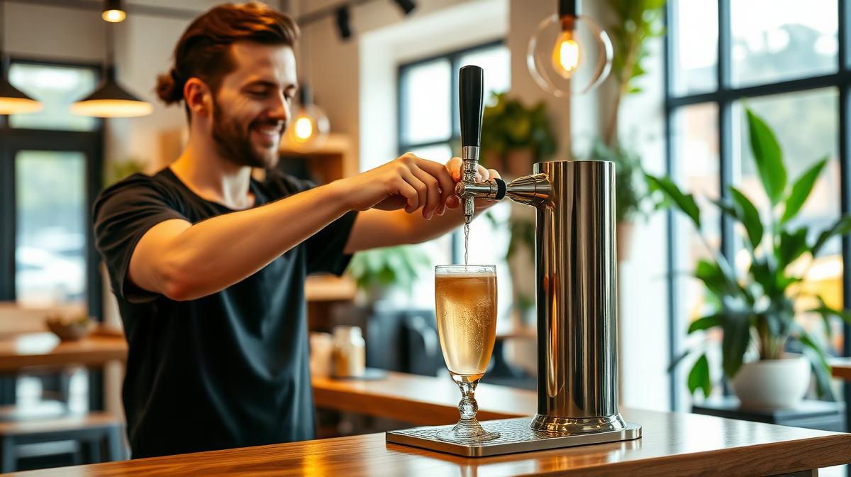 How Coffee Shops Can Use NA Kegs to Increase Ticket Size